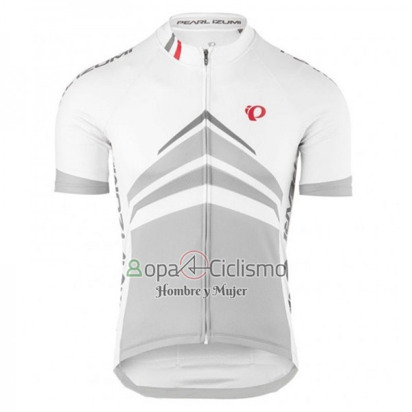 Pearl Izumi Ropa Ciclismo Culotte Corto 2018 Hombre Mangas Cortas Blanco Gris